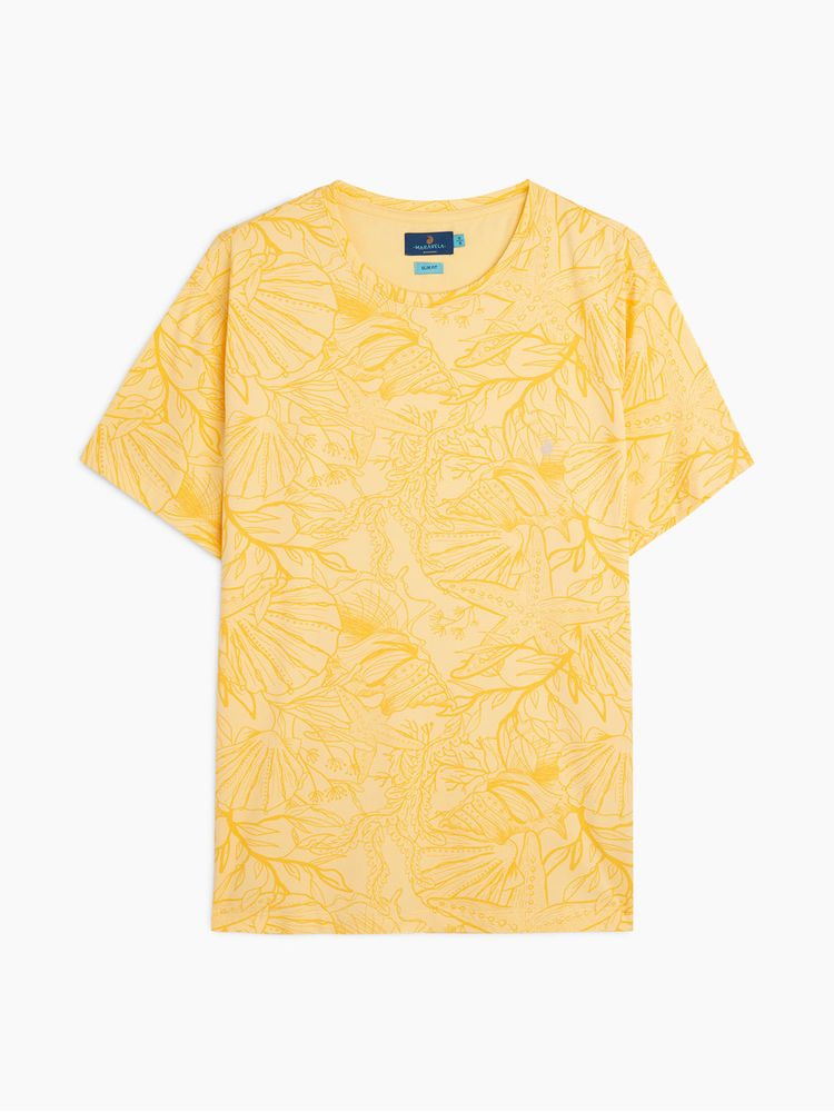 Camiseta para Hombre en Mezclas Algodón 02511
