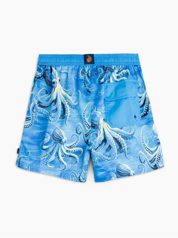 Pantaloneta de Baño Estampada para Hombre 02646