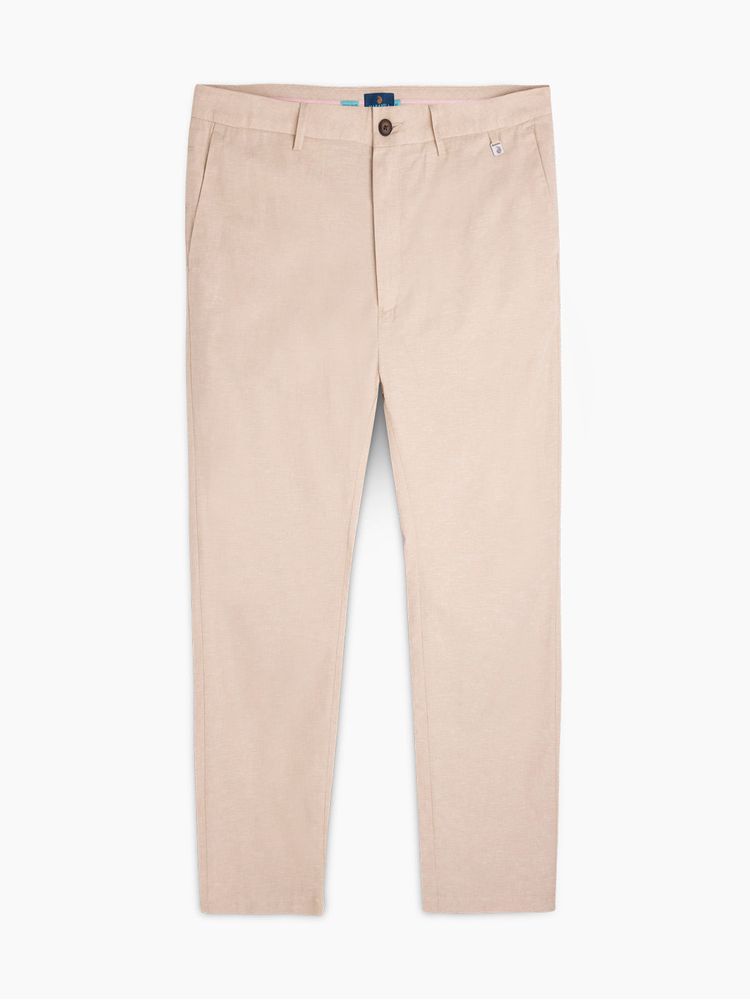 Pantalón para Hombre en Mezclas Lino 02501