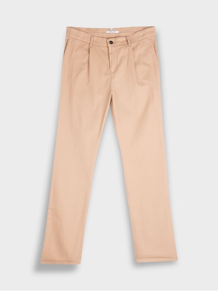 Pantalón Unicolor Slim Fit para Hombre 35814