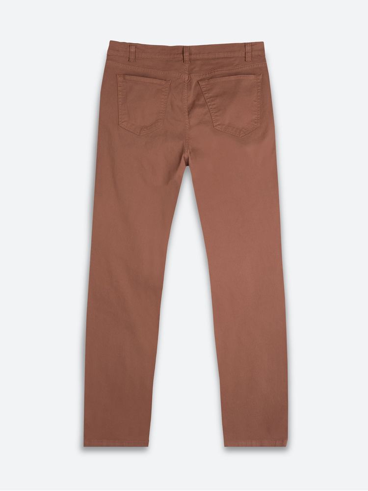 Pantalón Unicolor Slim Fit para Hombre 12356