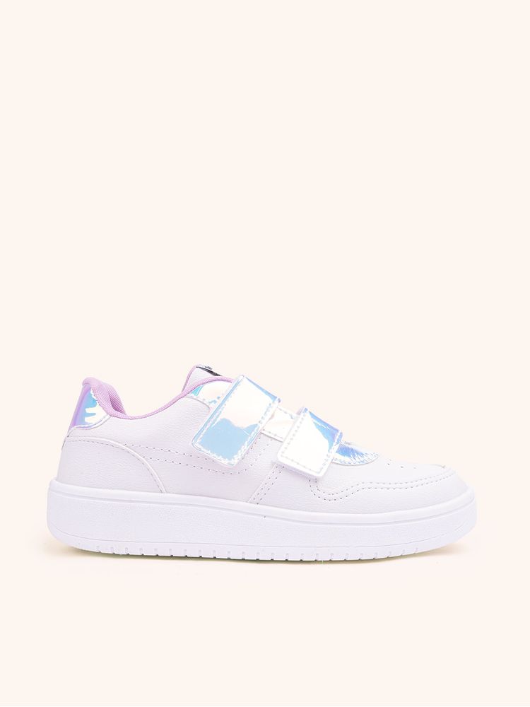 Tenis con Diseño en Contraste para Niña 14508
