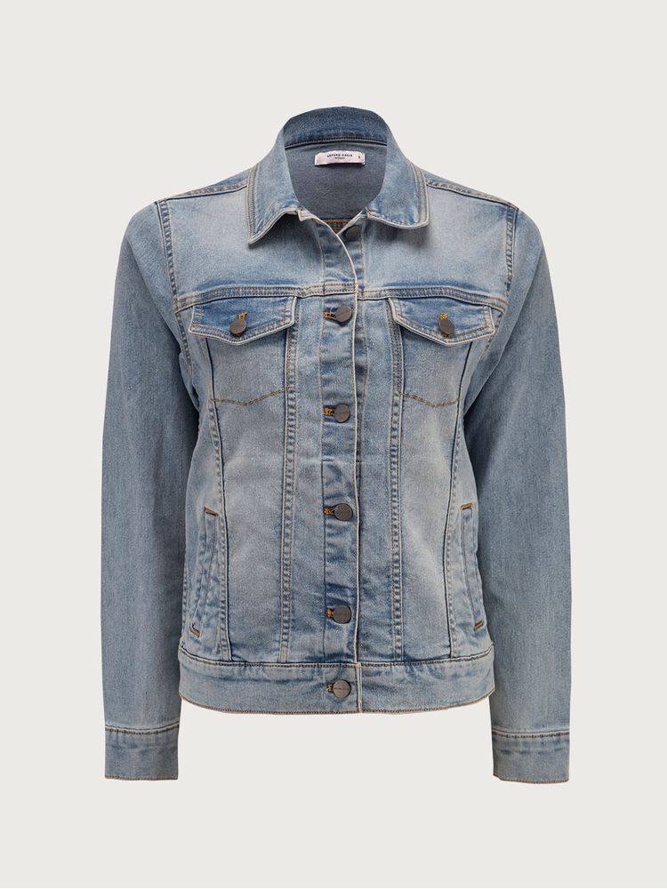 Chaqueta Clásica Denim para Mujer 32825