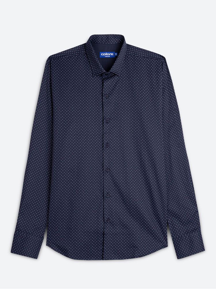 Camisa Business Estampada para Hombre 11464
