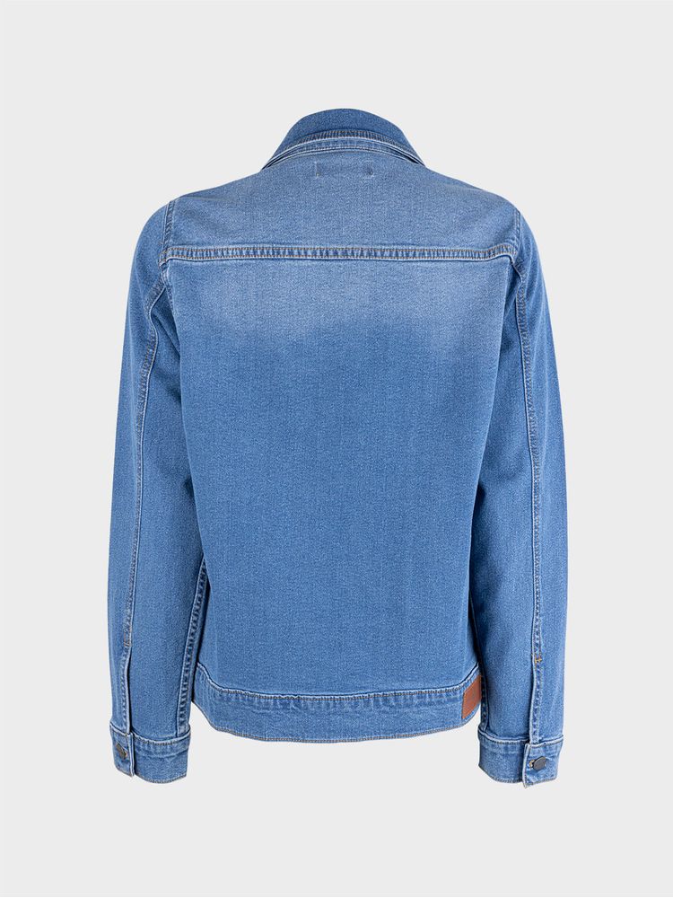 Chaqueta Clásica Denim para Mujer 32825