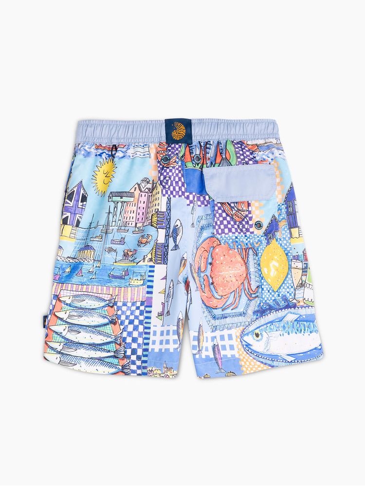 Pantaloneta de Baño para Niño en Poliéster 02897