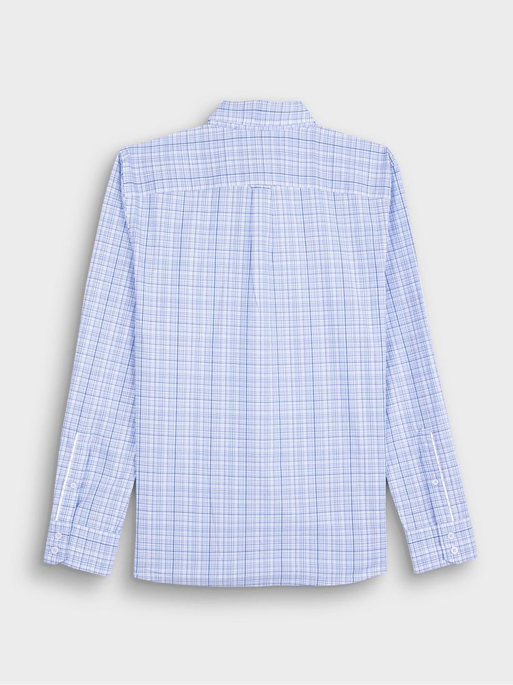 Camisa Cuadros Manga Larga para Hombre 36328
