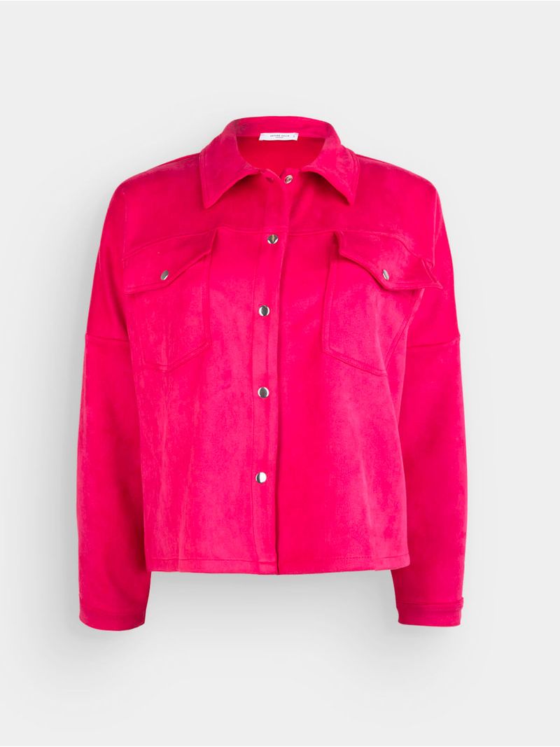 Chaqueta fucsia mujer best sale