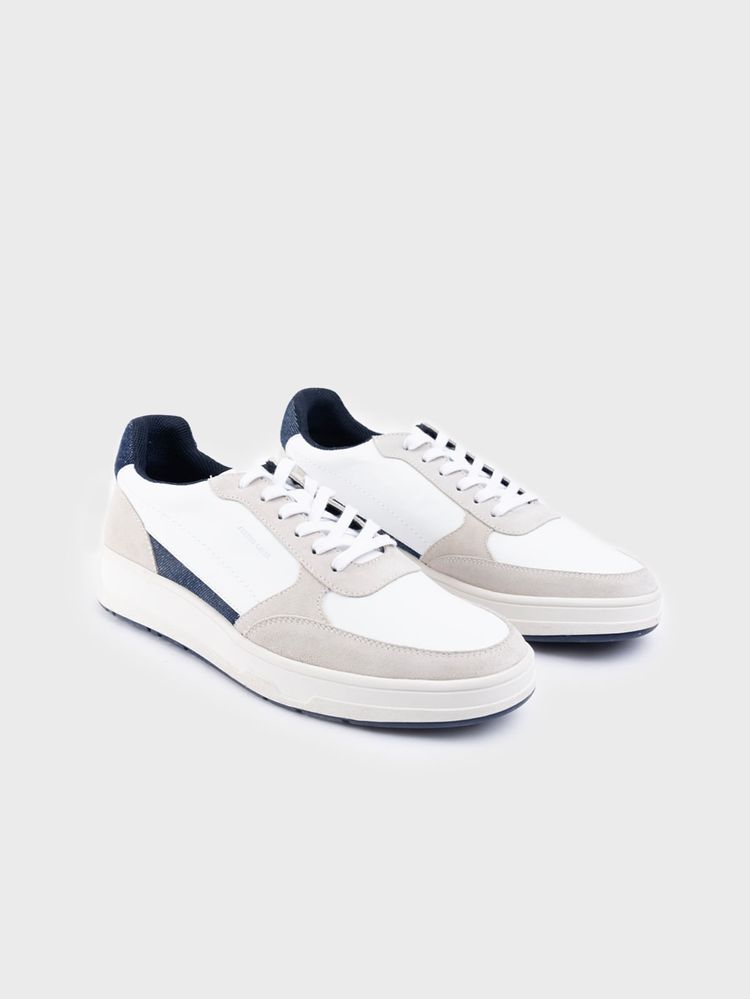 Tenis con Inserto en Denim 38502