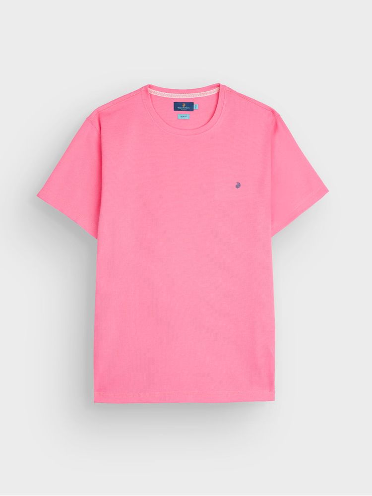 Camiseta Unicolor para Hombre 03001