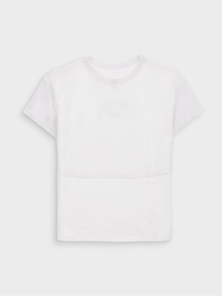 Camiseta Unicolor para Niña 14453