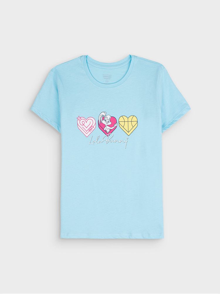 Camiseta Estampada de Los Looney Tunes para Niña 14546