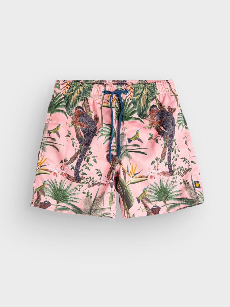 Pantaloneta de Baño Estampada para Niño 03119