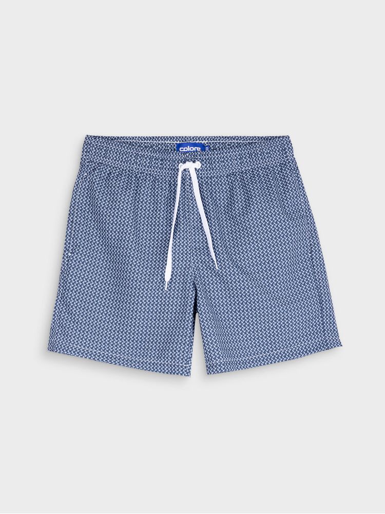 Pantaloneta de Baño Estampada para Hombre 12504