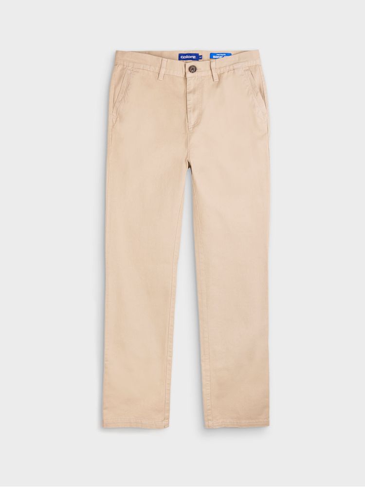 Pantalón Unicolor Regular Fit para Hombre 12338