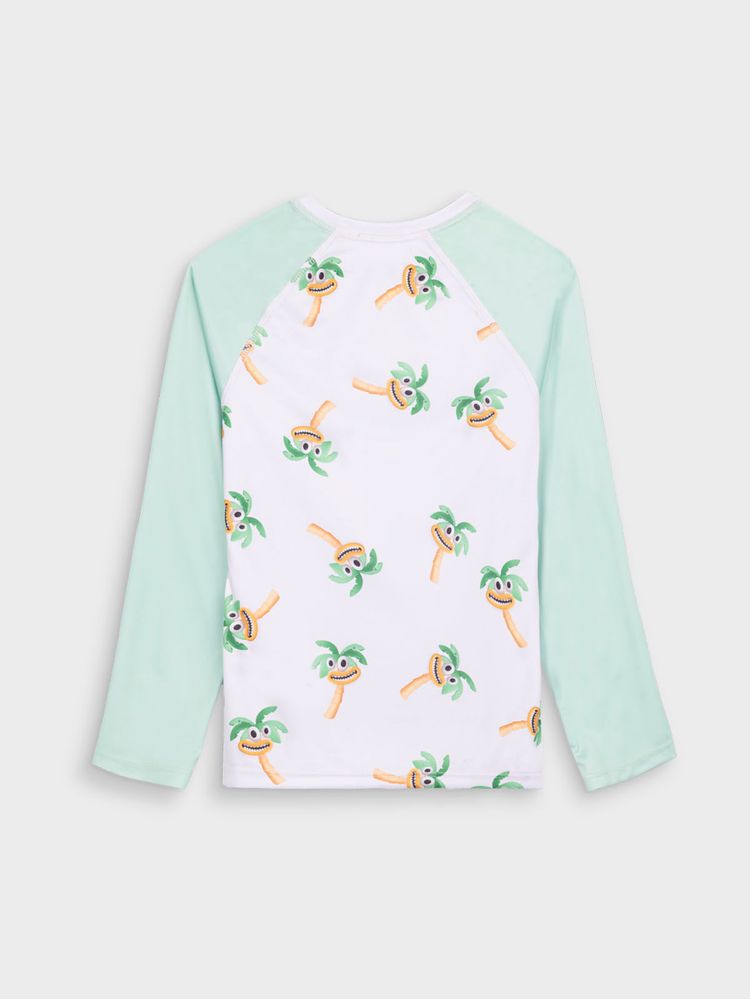 Camiseta Aqua Estampada para Niño 14360