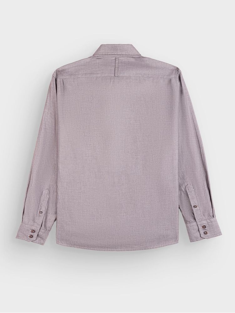 Camisa Textura Manga Larga para Hombre 36321