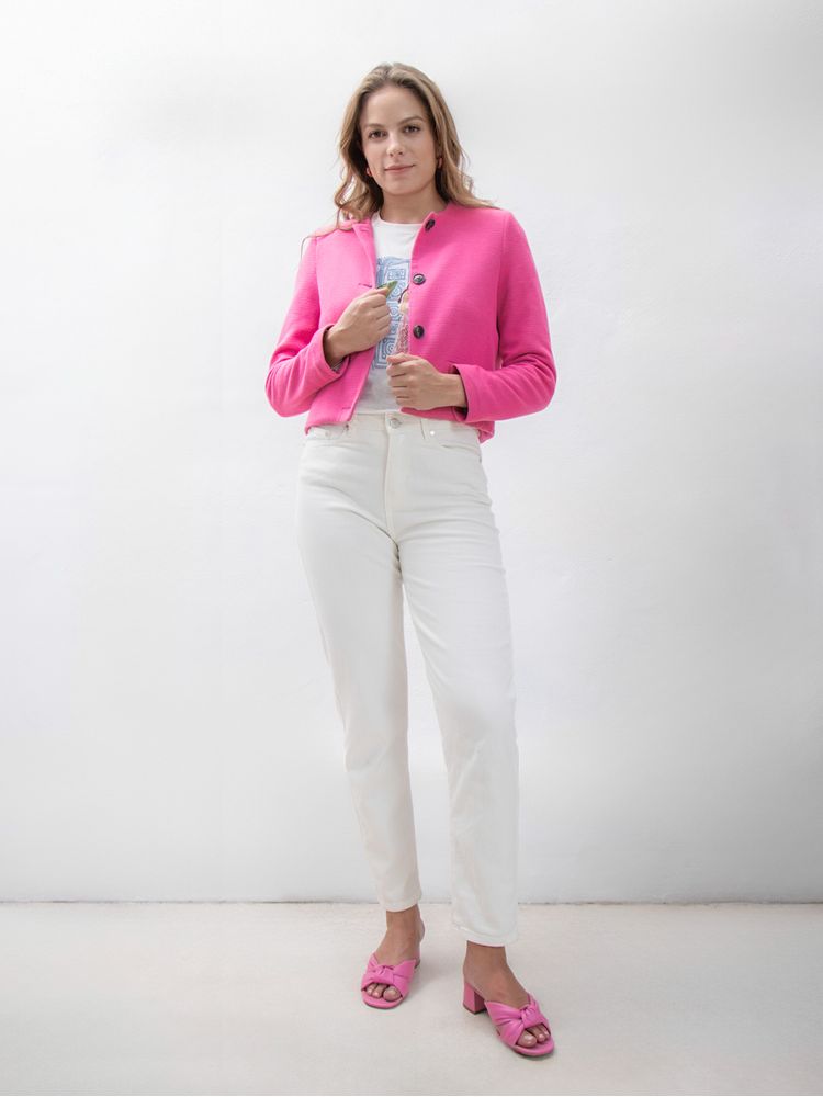 Chaqueta Unicolor para Mujer 38181