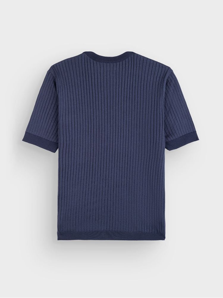 Camiseta Business Tejida Manga Corta para Hombre 36276