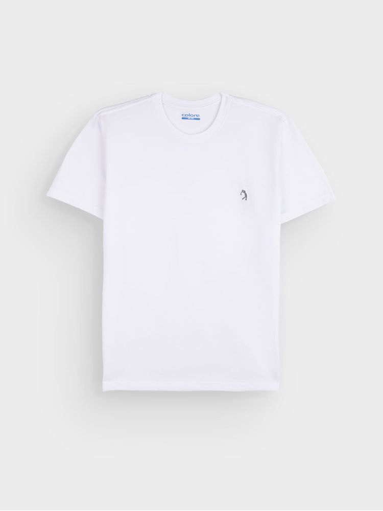 Camiseta Básica Unicolor para Hombre 12336