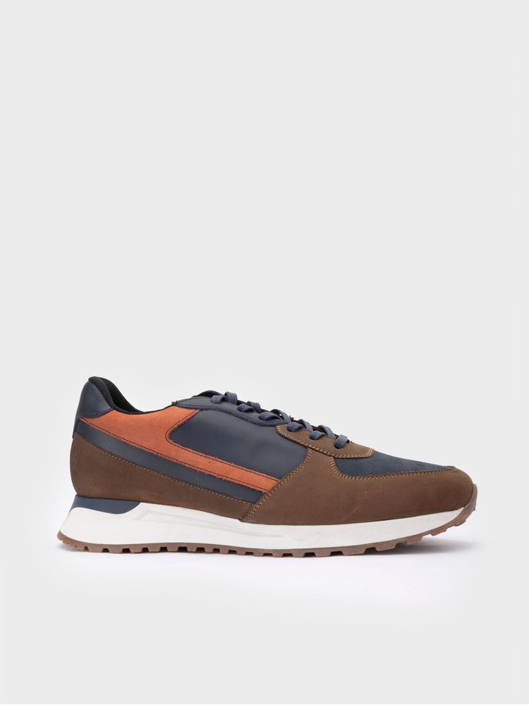 Tenis con Contraste de Color para Hombre 36500