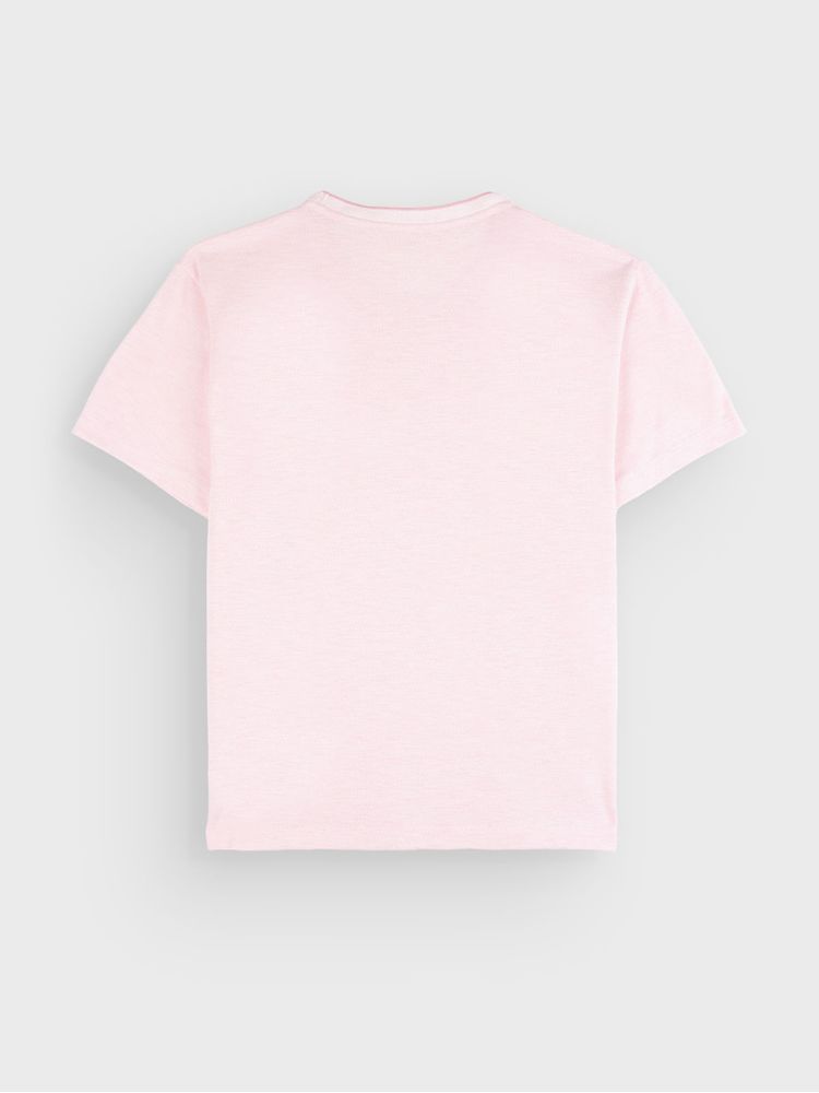 Camiseta Unicolor Casual para Hombre 36148