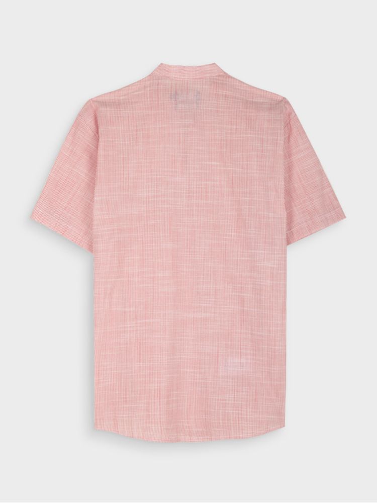 Camisa Casual de Rayas Manga Corta para Hombre 12867