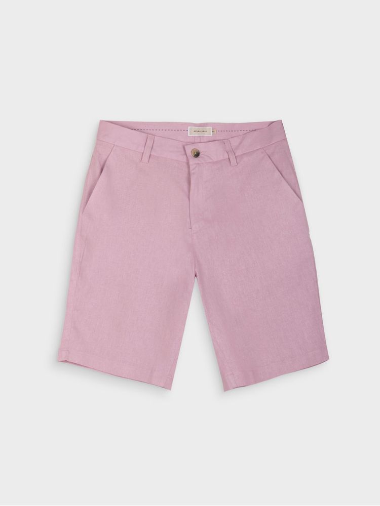 Bermuda Lino Regular Fit para Hombre 40214