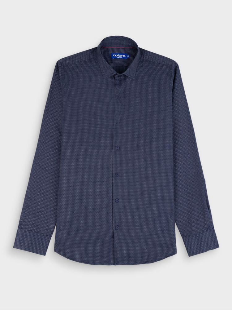 Camisa Business Estampada para Hombre 11241