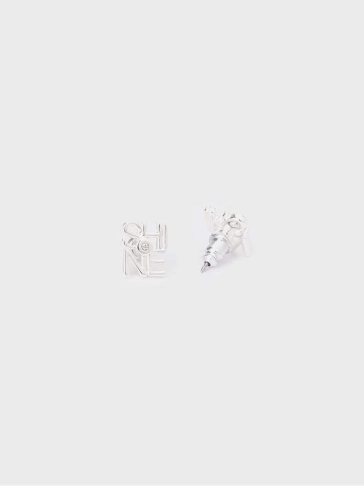 Set de Tres Aretes, con Baño en Oro para Niña 13994