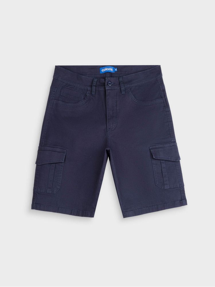 Bermuda Cargo Unicolor para Hombre 12610