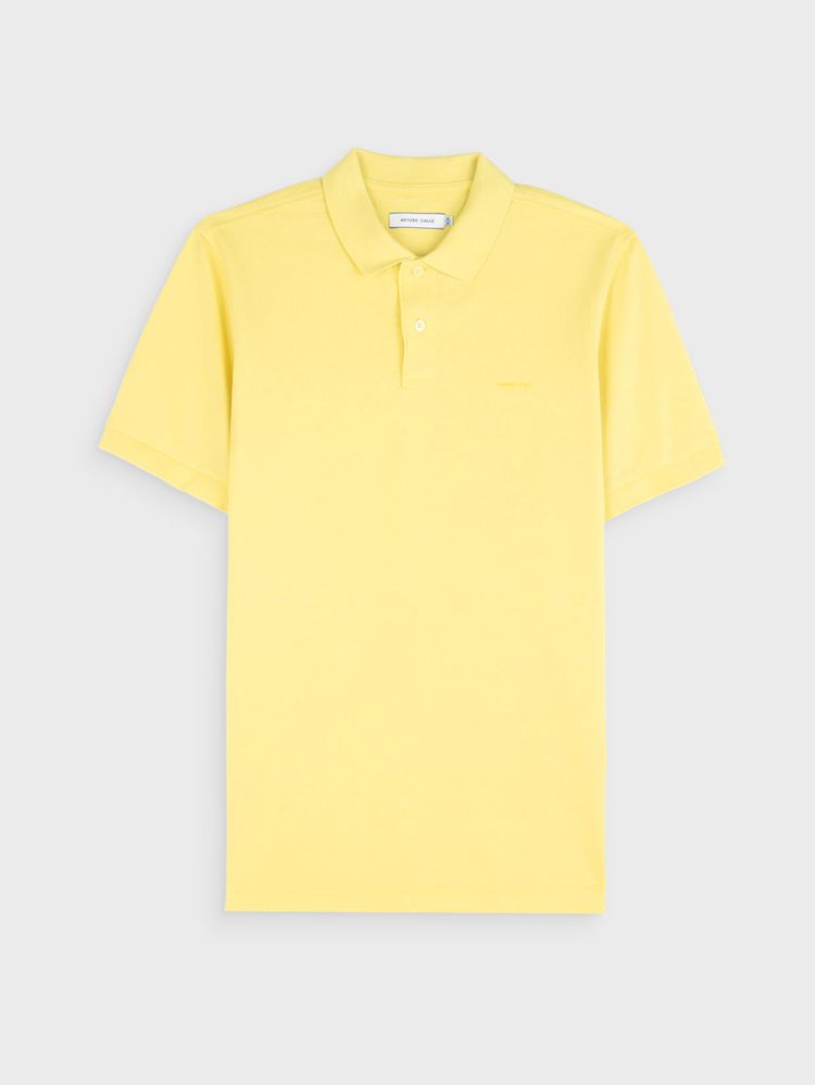 Polo Unicolor en Pique para Hombre 38033