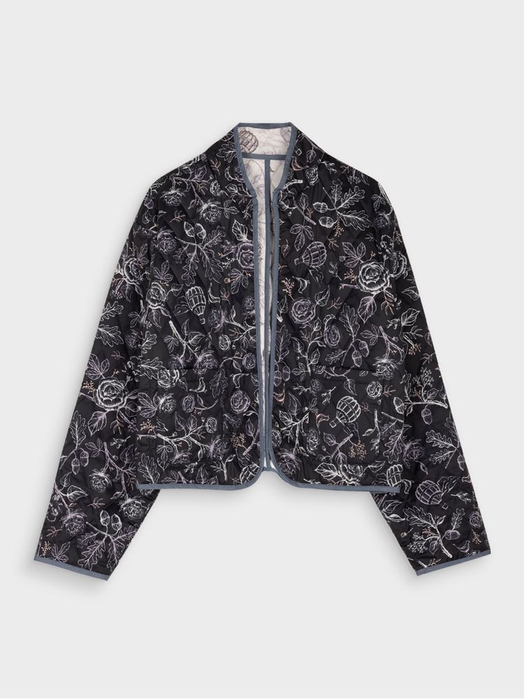 Chaqueta Estampada Doble Faz para Mujer 05380