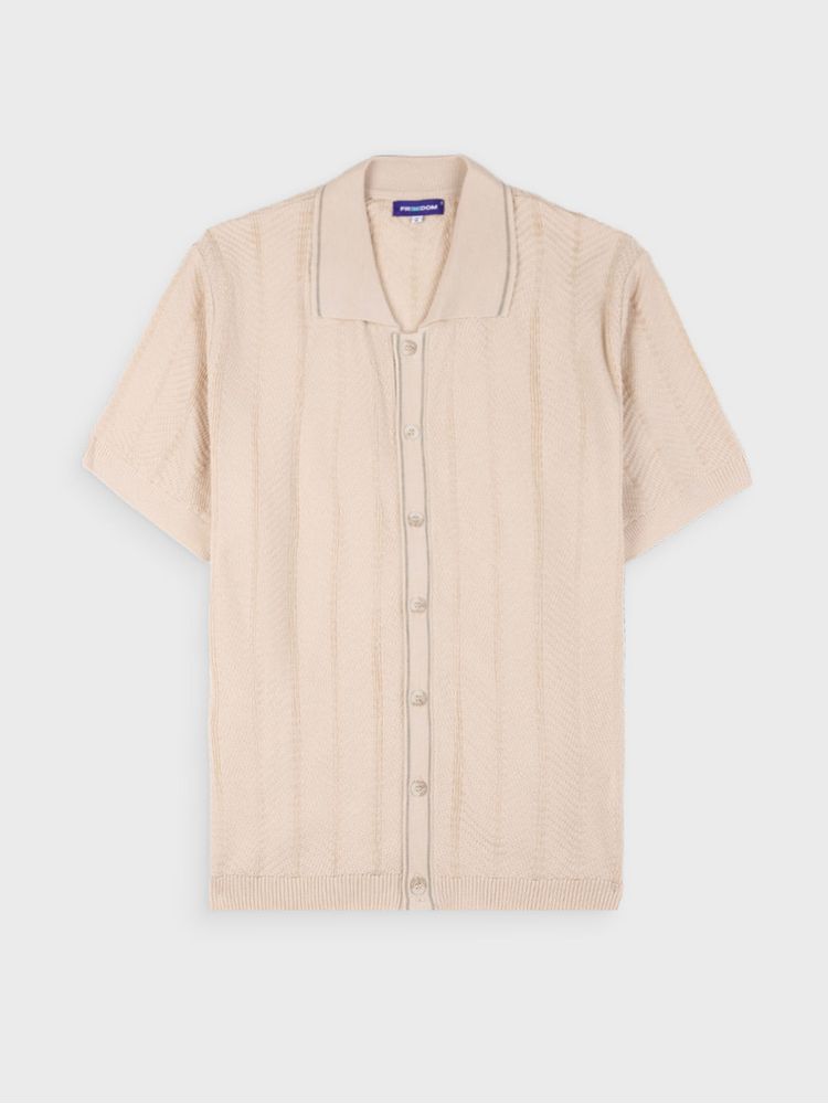 Polo Unicolor con Abotonadura para Hombre 05392