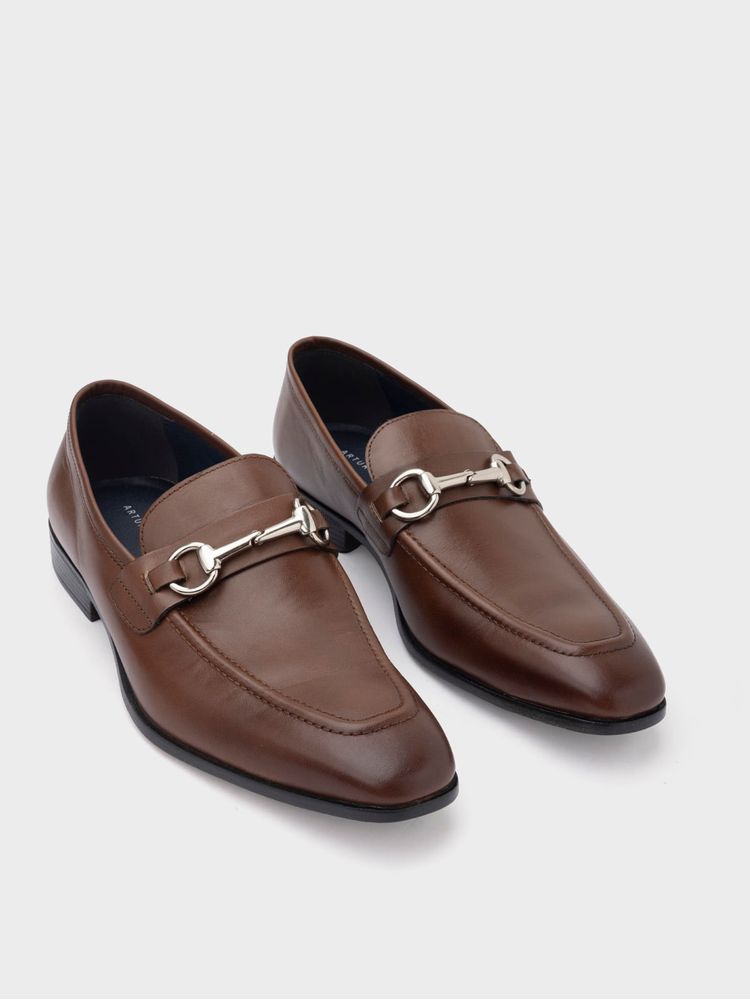 Mocasín Clásico Formal con Hebilla Decorativa en La Bigotera 36487