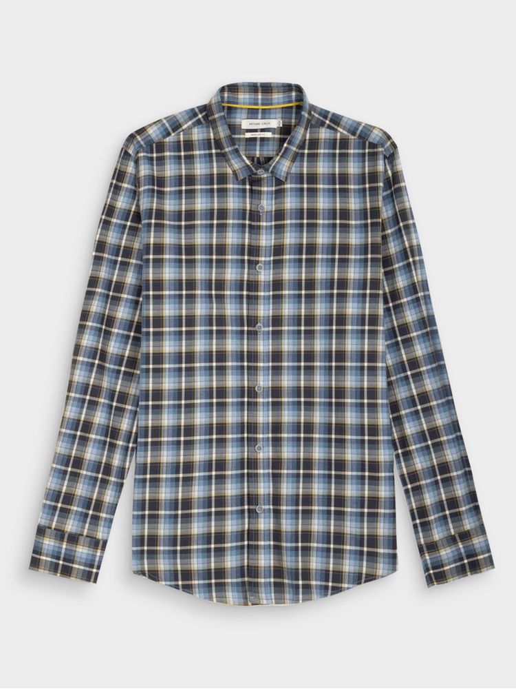 Camisa Cuadros Manga Larga para Hombre 36341
