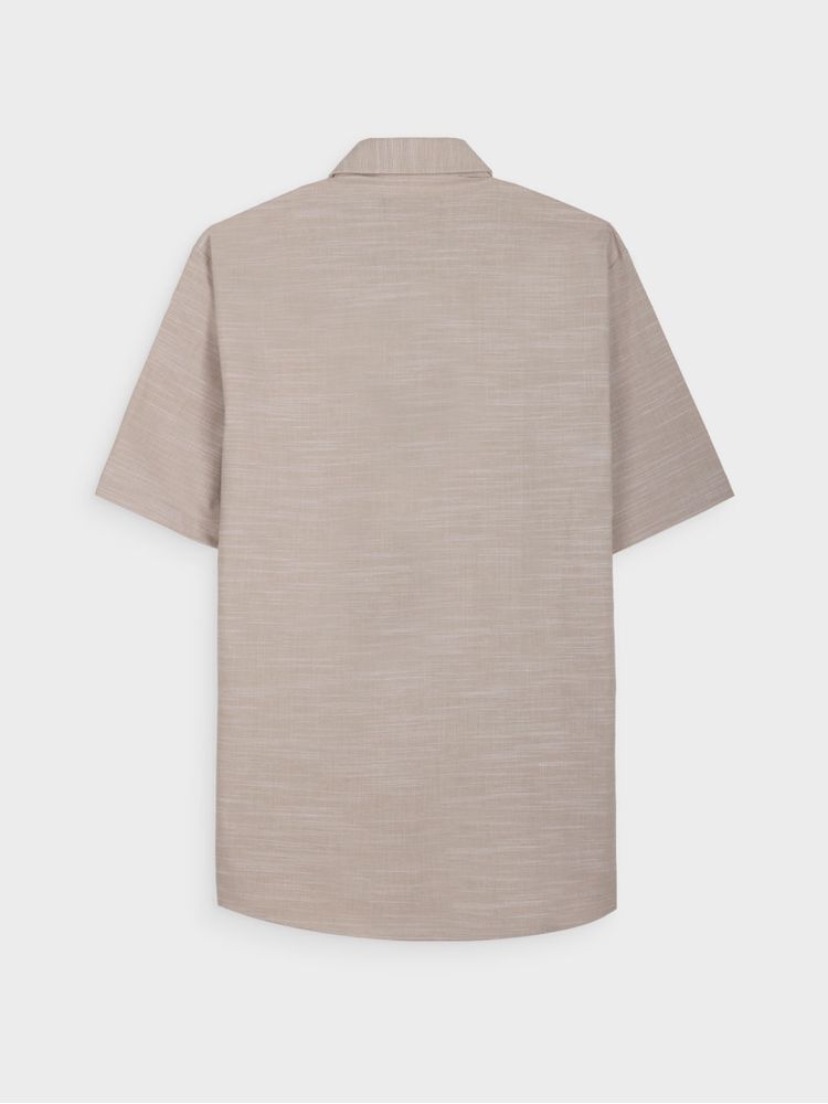 Camisa Casual Textura Manga Corta para Hombre 13121