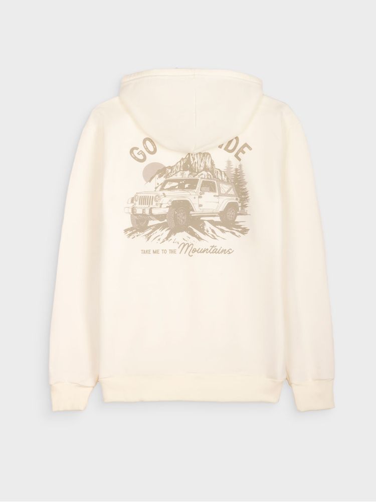 Buzo Unicolor con Estampado para Hombre 13175