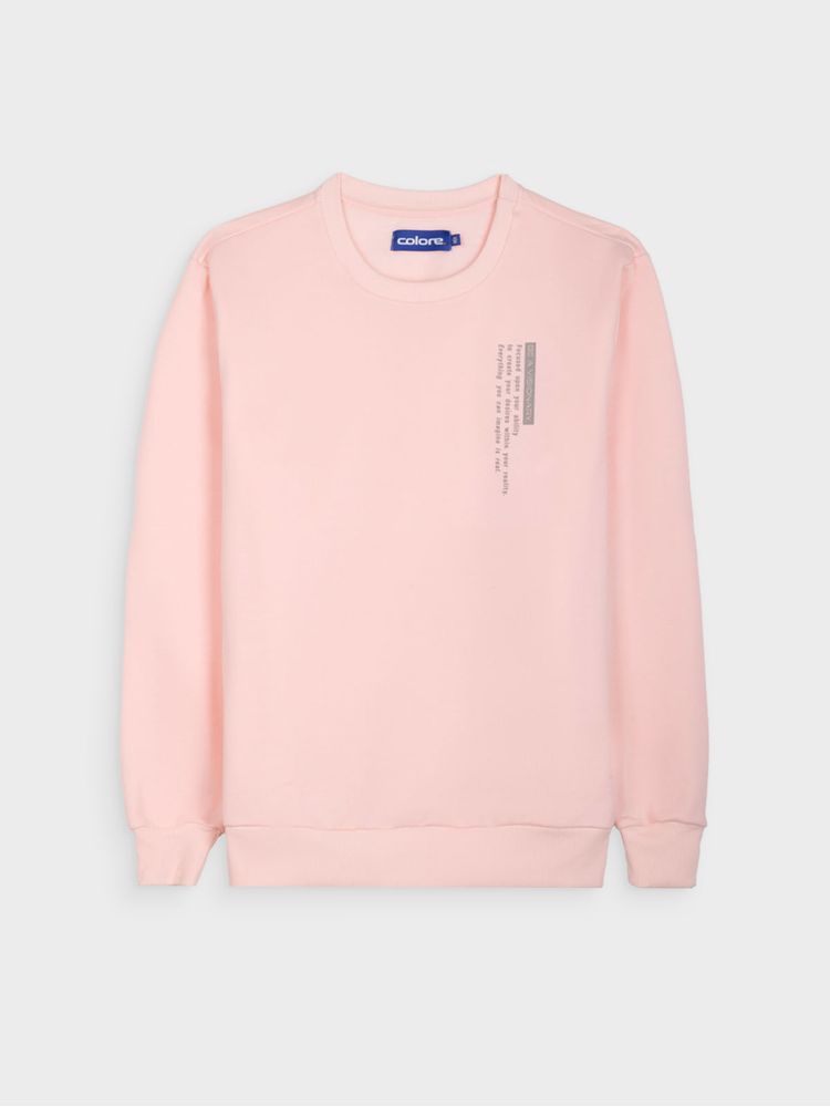 Buzo Unicolor con Estampado para Hombre 13177