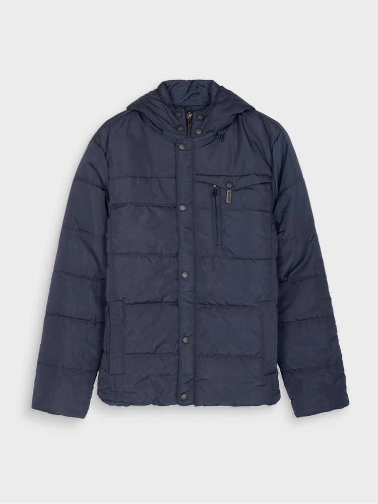 Chaqueta Acolchada Unicolor para Hombre 13401