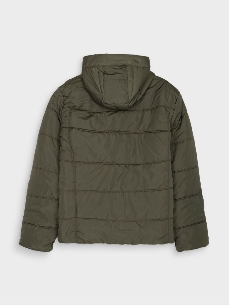 Chaqueta Acolchada Unicolor para Hombre 13401