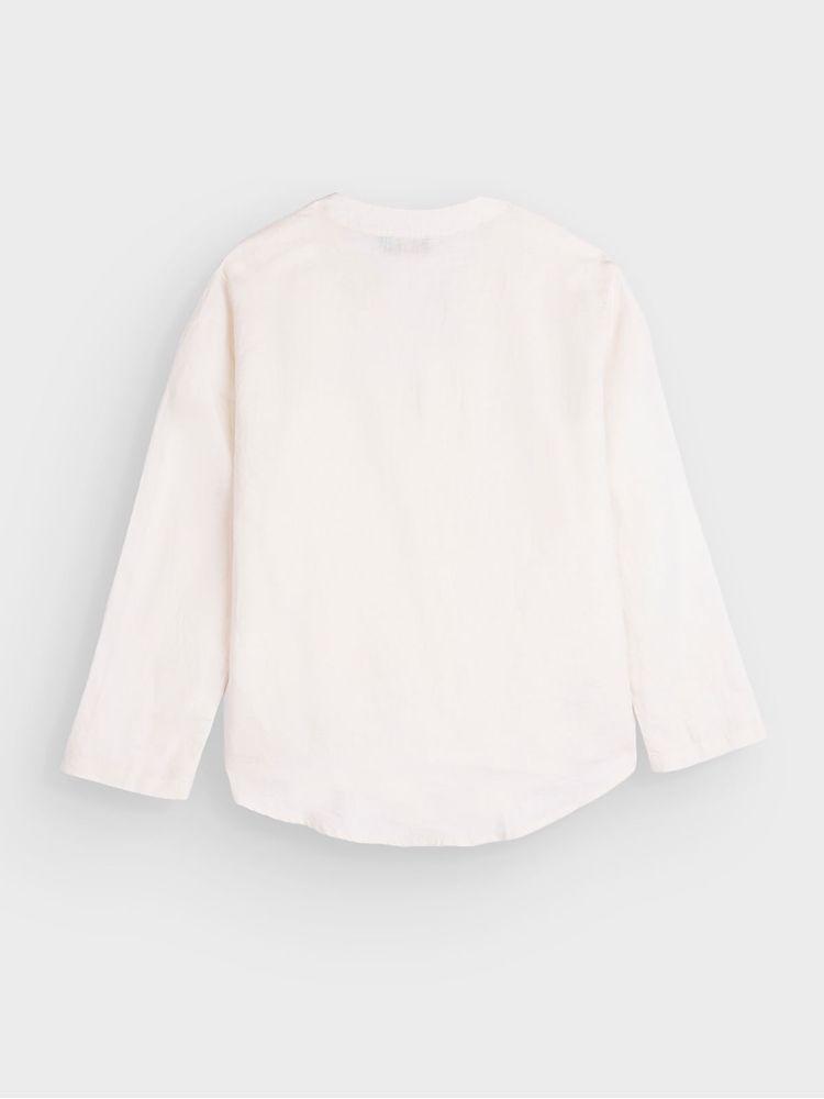 Camisa Estampada Manga Larga para Mujer 03189