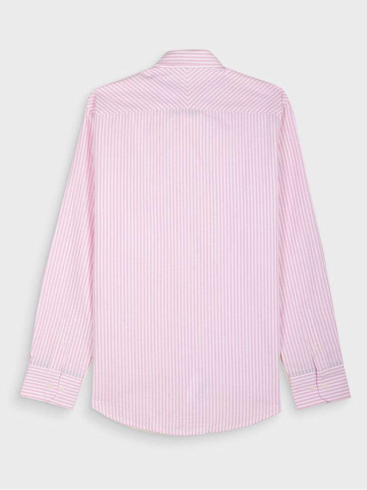 Camisa Rayas Manga Larga para Hombre 38615