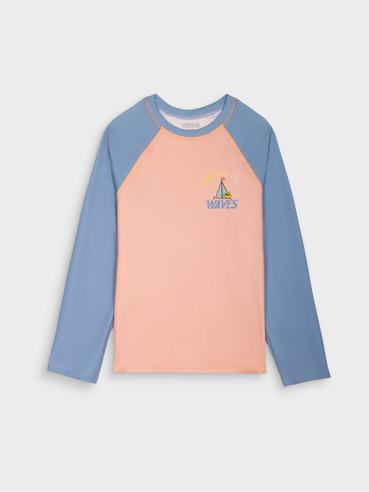 Camiseta Aqua Snoopy para Niño 15161
