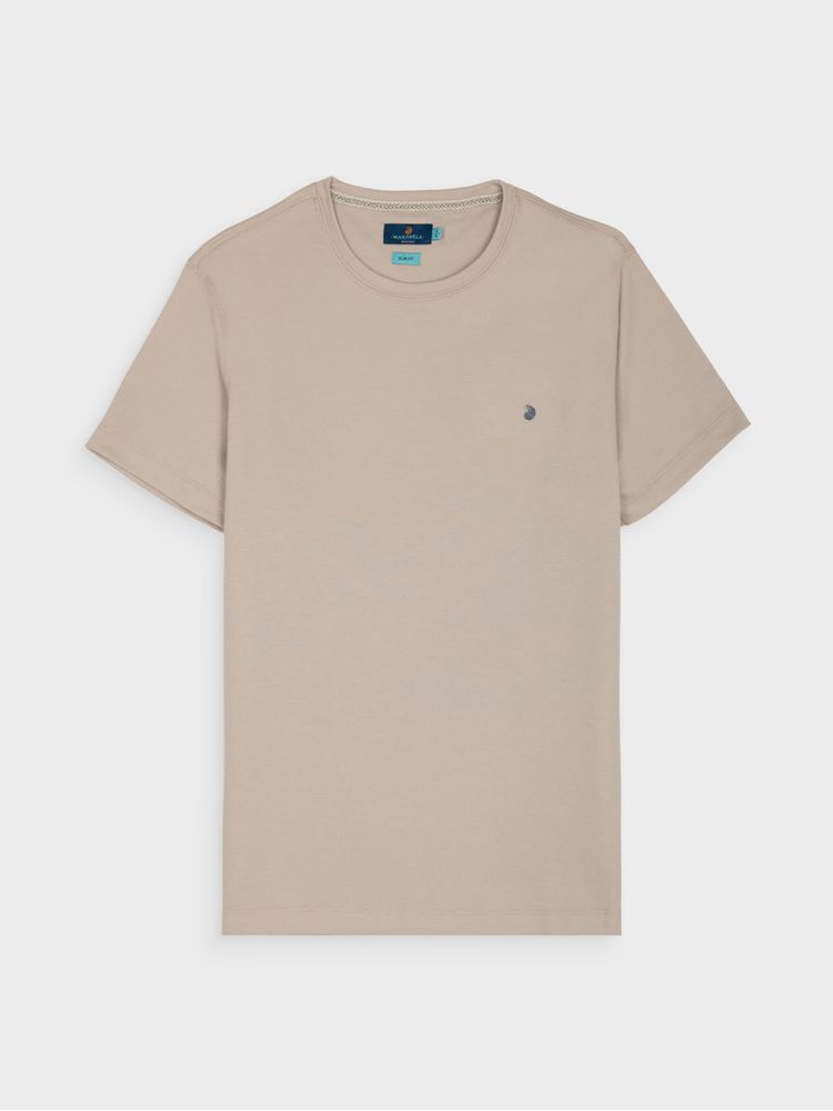 Camiseta Unicolor para Hombre 03225