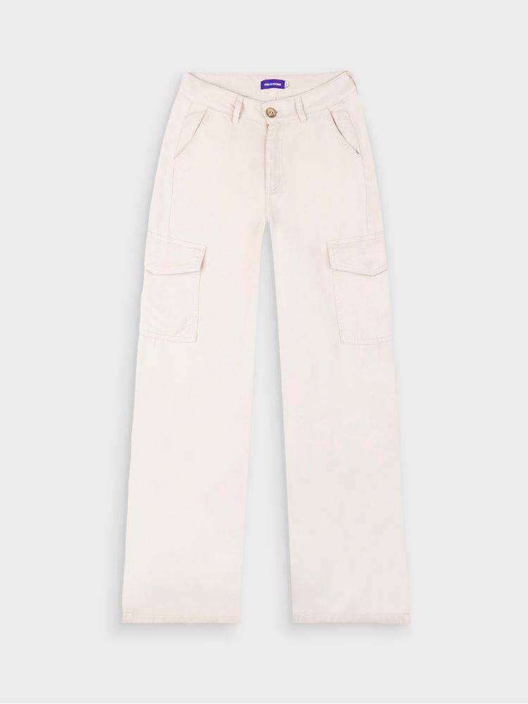 Pantalón Silueta Wide Leg para Mujer 05456