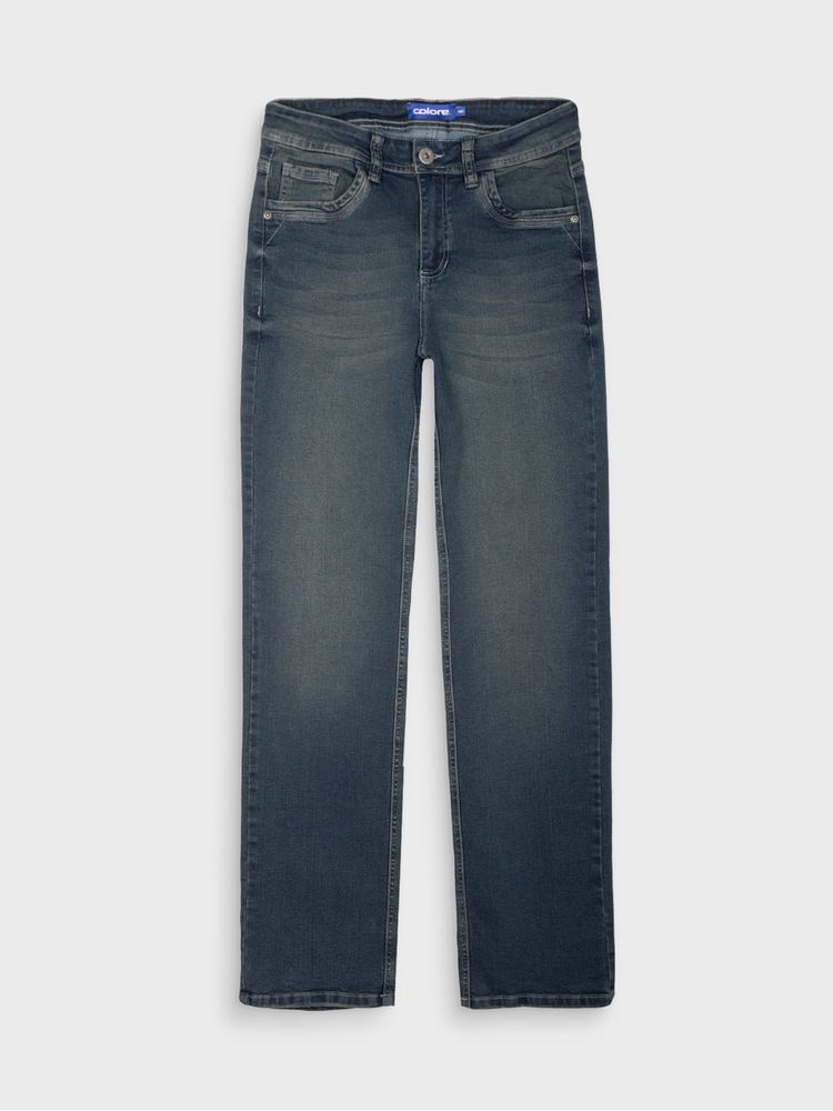 Jean Regular Fit Unicolor para Hombre 13166