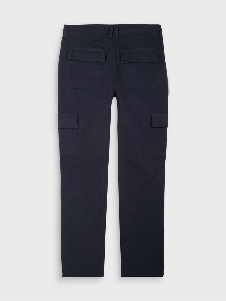 Pantalón Cargo Unicolor para Hombre 13206