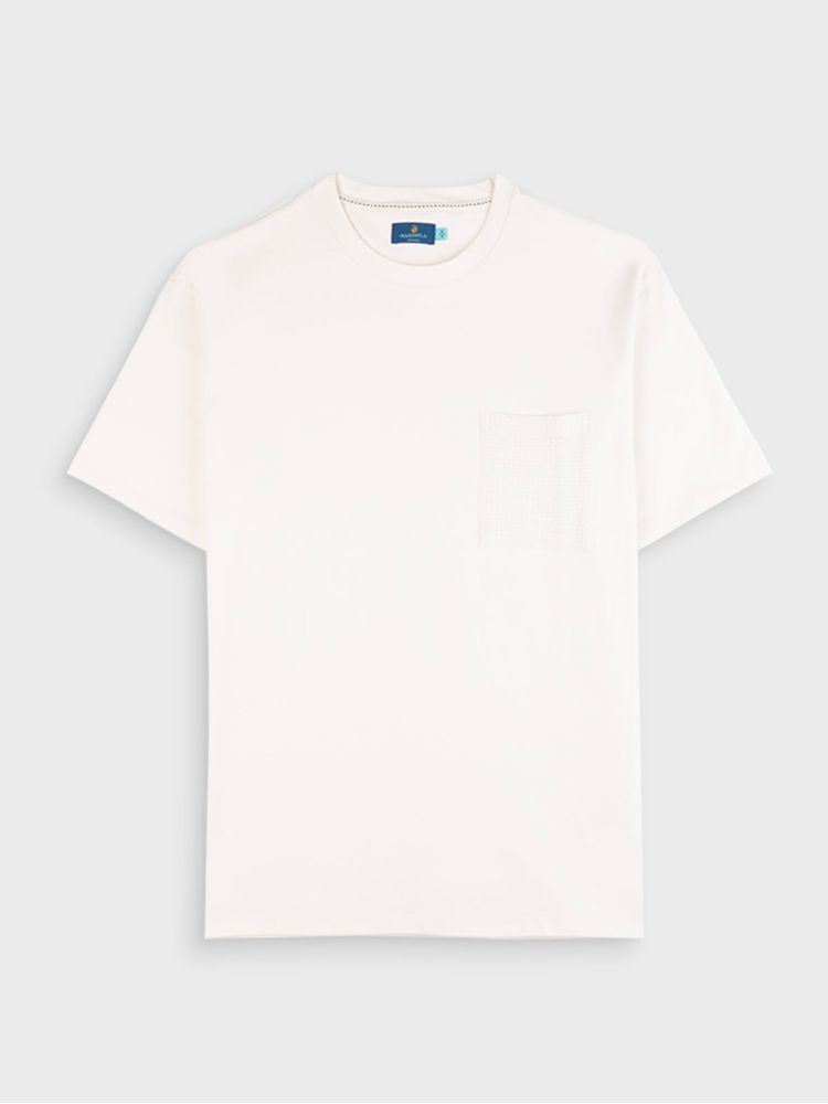 Camiseta Unicolor Casual para Hombre 03224