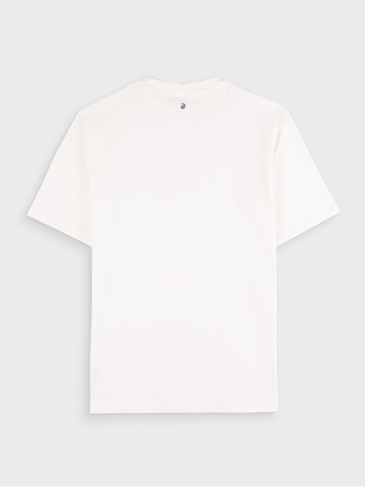 Camiseta Unicolor Casual para Hombre 03224